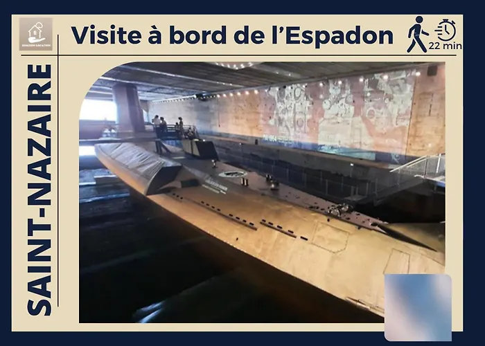 L'essentiel -proche Gare-wifi-parking Prive-2a4pers * Saint-Nazaire (Loire-Atlantique)