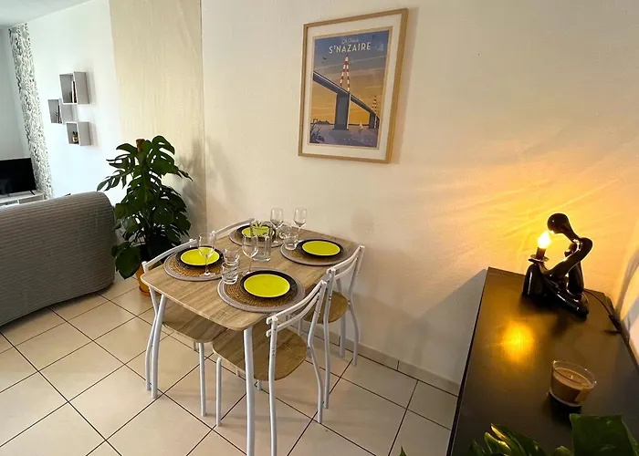 L'essentiel -proche Gare-wifi-parking Prive-2a4pers * Saint-Nazaire (Loire-Atlantique)